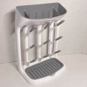 OXO Bottle Drying Rack with Removable Tray and Hooks GUC (Bx X)